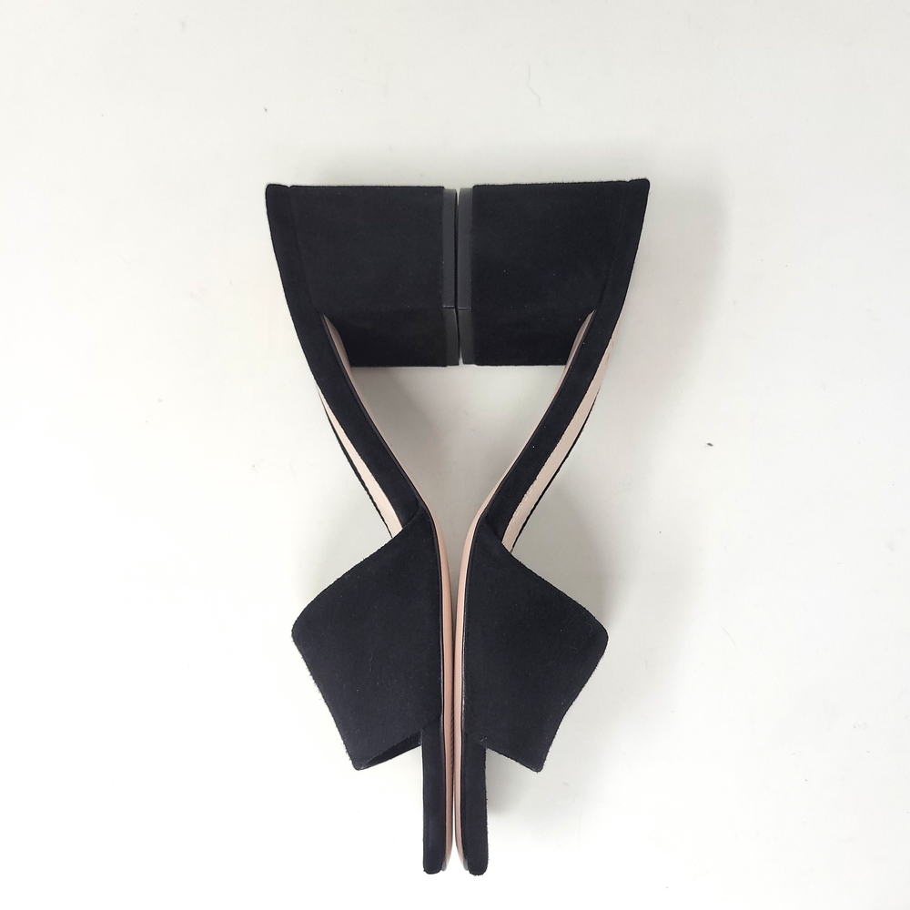 SCHUTZ Black Suede Heels
